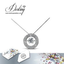 Destiny Jewellery Crystal From Swarovski Twinkle Round Pendant